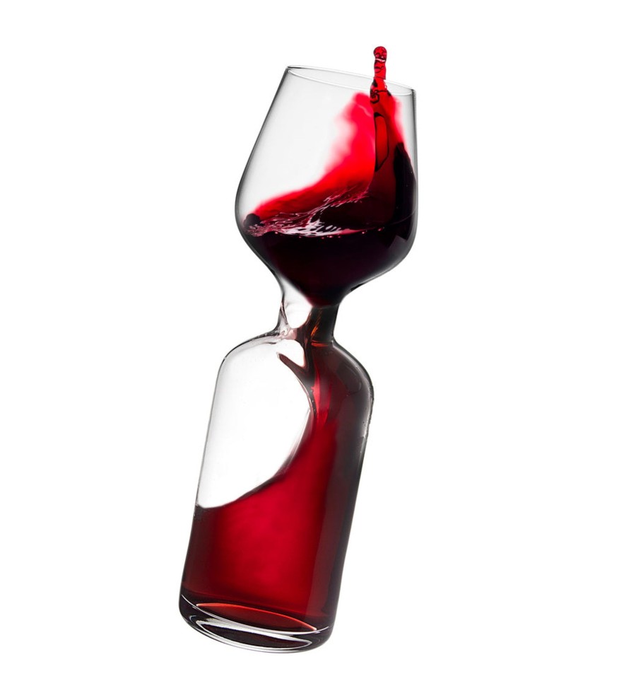 Glassware & Barware Godinger | Glass In A Bottle Wine Goblet