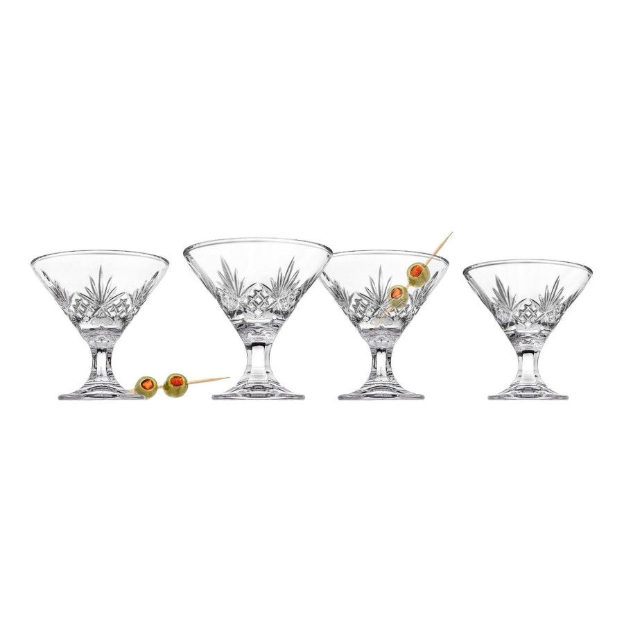 Kitchen Godinger | Dublin Crystal Martini, Set Of 4