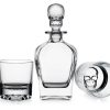 Glassware & Barware Godinger | Skull 3 Piece Whiskey Decanter Set