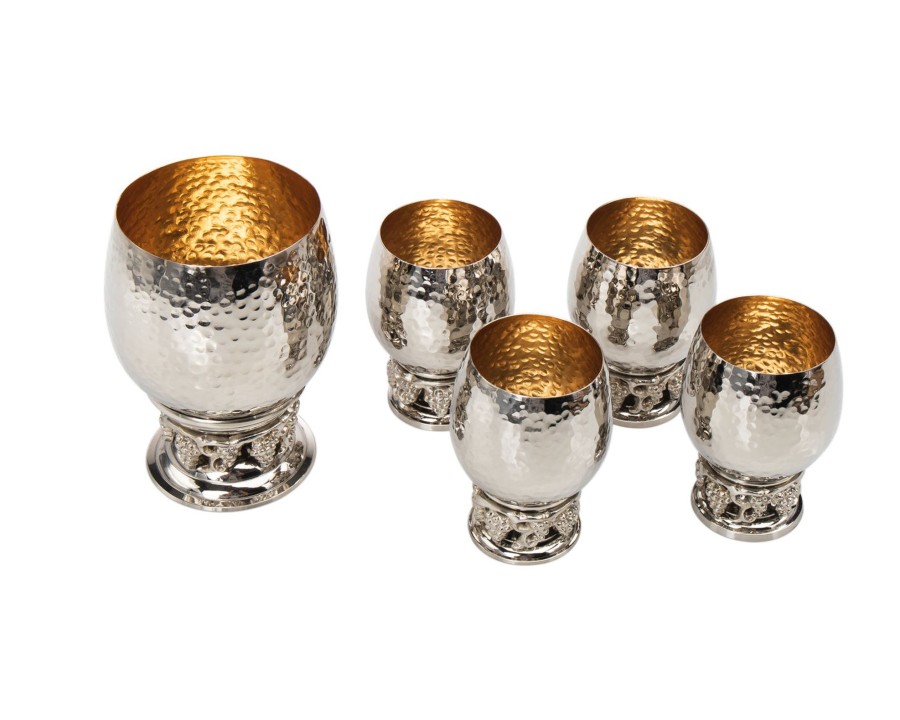 Glassware & Barware Godinger | Grape Hammered Shot Glass, Set Of 6