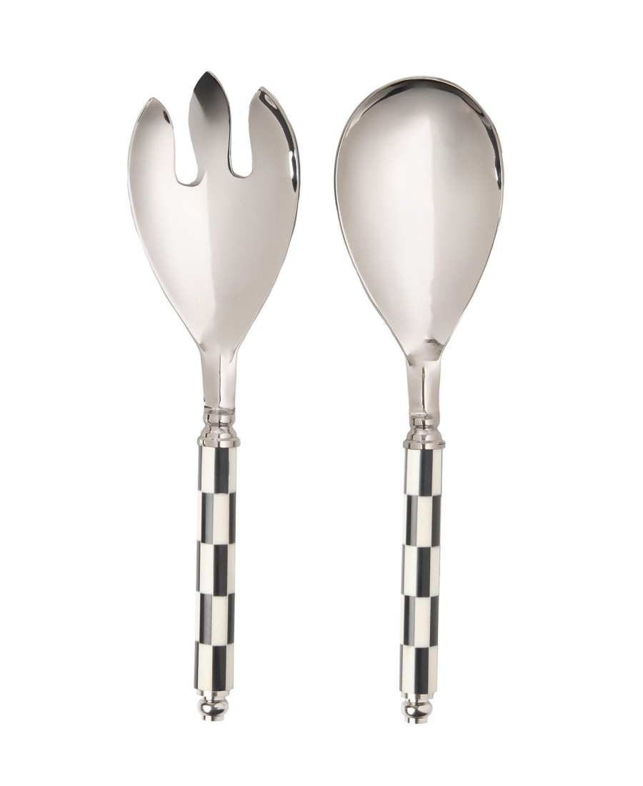 Flatware & Serveware Godinger | Regal Chenonceau Checkerboard Salad Server Set